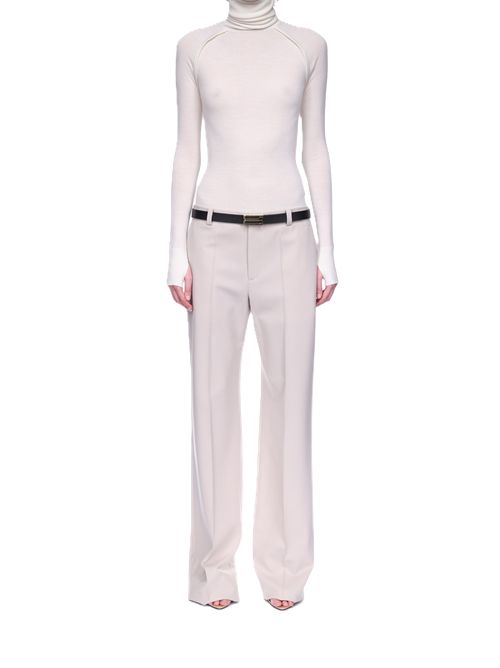 Grey Creased trousers Victoria Beckham Victoria Beckham | 1325WTR006429B9474 PUMICE